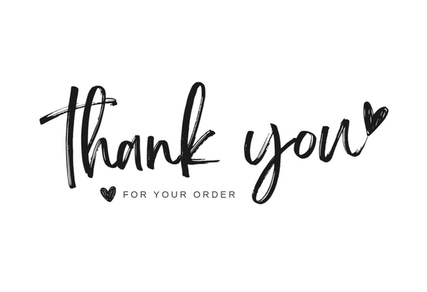 Thank you for your order