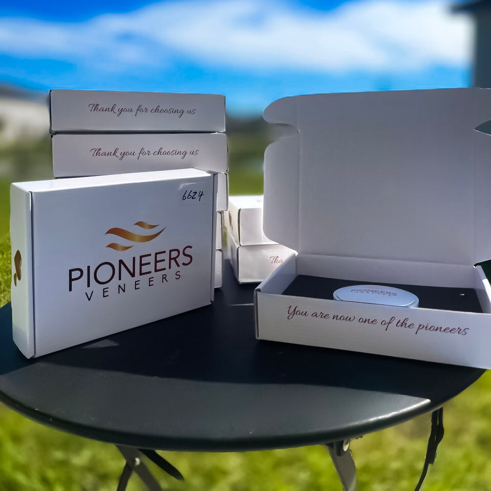 Pioneers Veneers Custom Clip on Veneers (Top, Bottom, or Full Set)