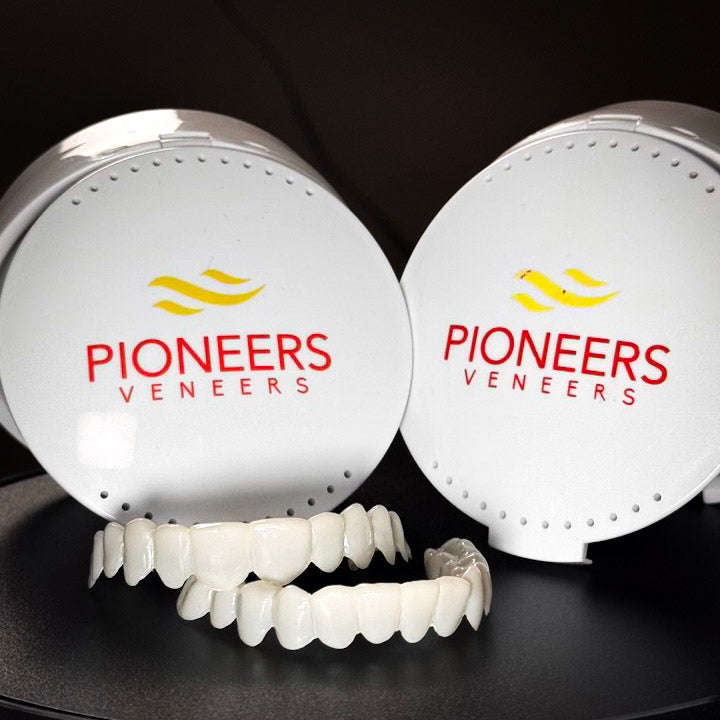 Pioneers Veneers Custom Clip on Veneers (Top, Bottom, or Full Set)